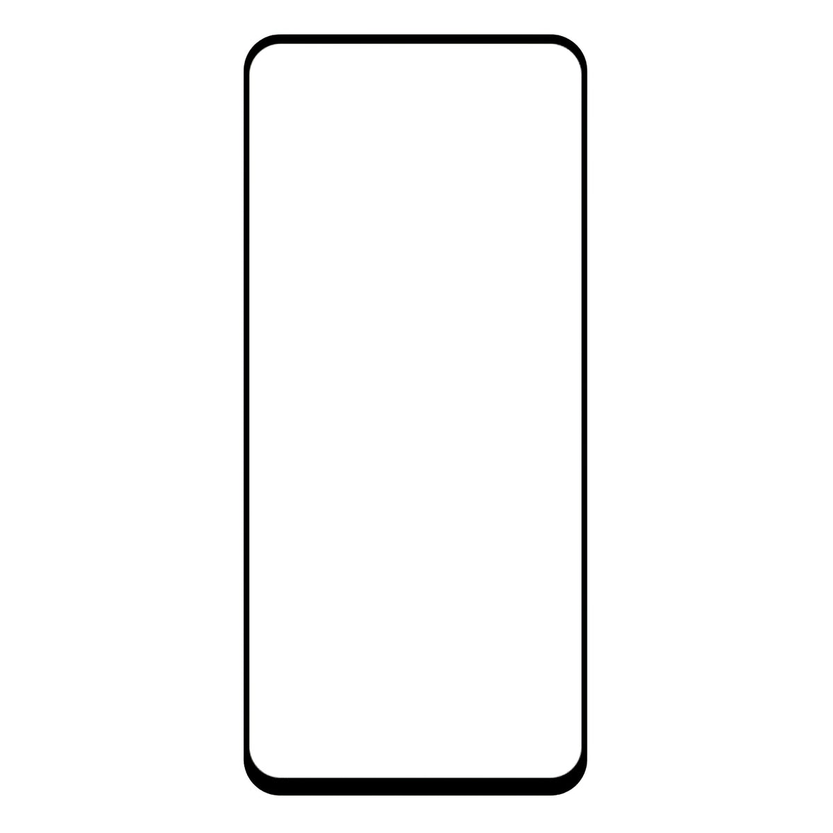 Blue Shield Screen Protector for Motorola Moto G35, Tempered Glass, Full Glue, Case Friendly, Black