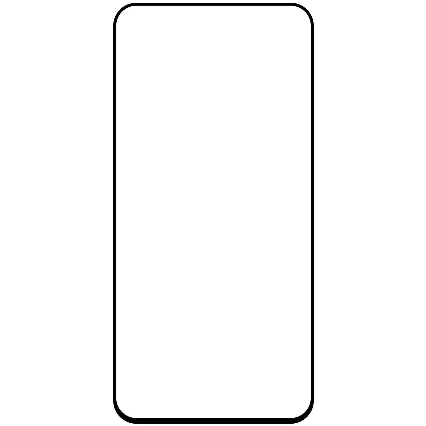 Film de protection écran Blue Shield pour Oppo A60, Verre Trempé, Full Glue, Compatible avec les coques, Noir