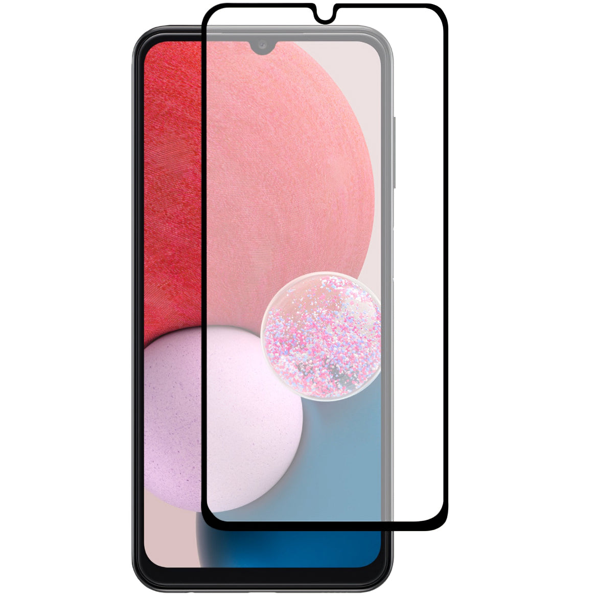OEM Panzerglas für Samsung Galaxy A15 5G / A15 / A25 5G | 9D Full Glue | Schwarz
