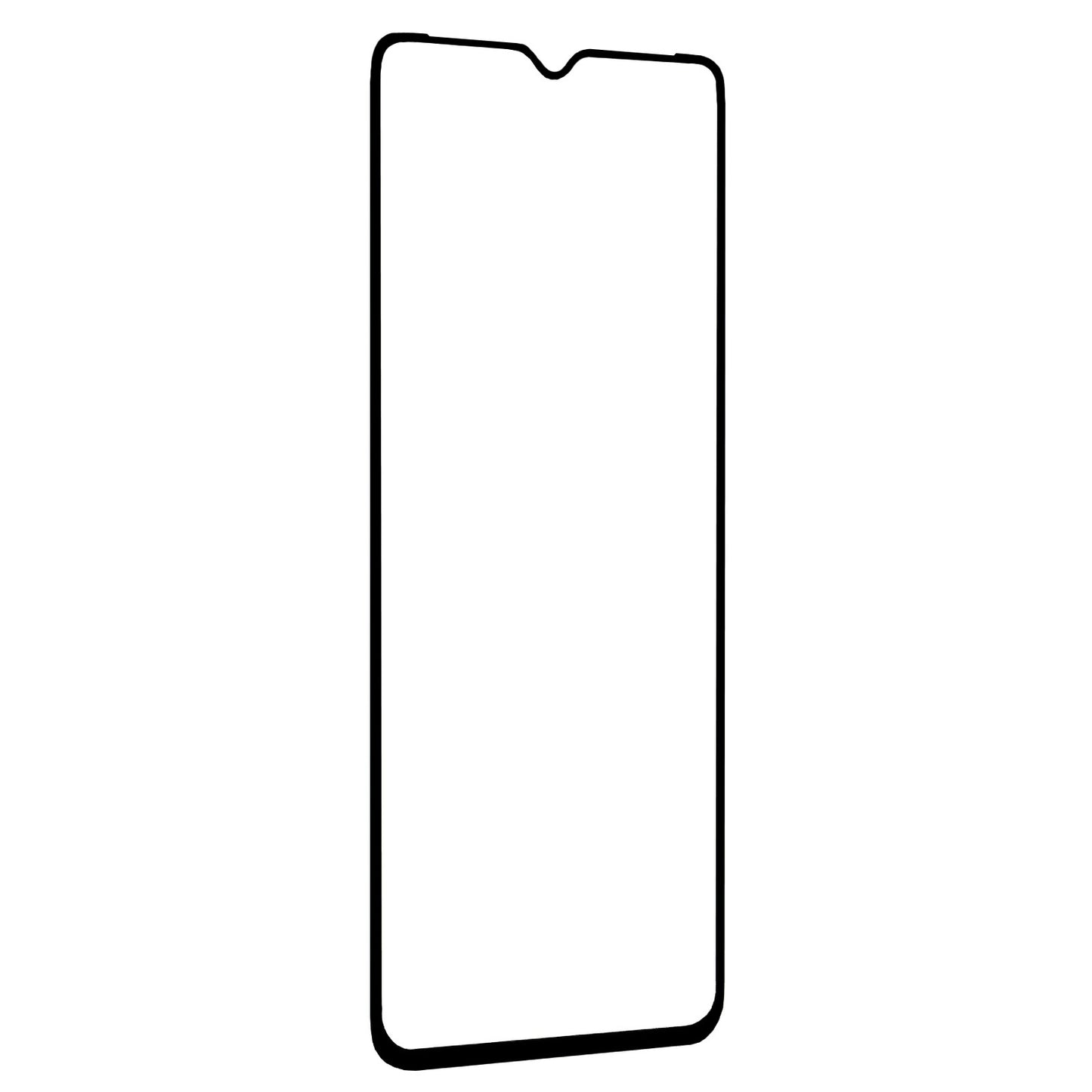 OEM-Bildschirmschutzfolie für Samsung Galaxy A32 5G A326, abgeschirmtes Glas, Vollverklebung, 21D, Schwarz
