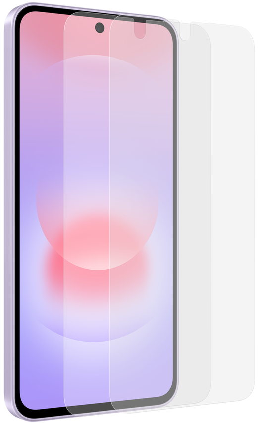 Film de protection écran Samsung pour Galaxy A37 5G, Plastique, Lot de 2 pièces EF-UA376CTEGWW