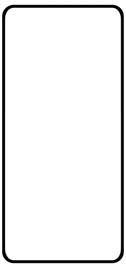 OEM Screen Protector for Honor 200, Glass Shield, Full Glue, 5D, Black