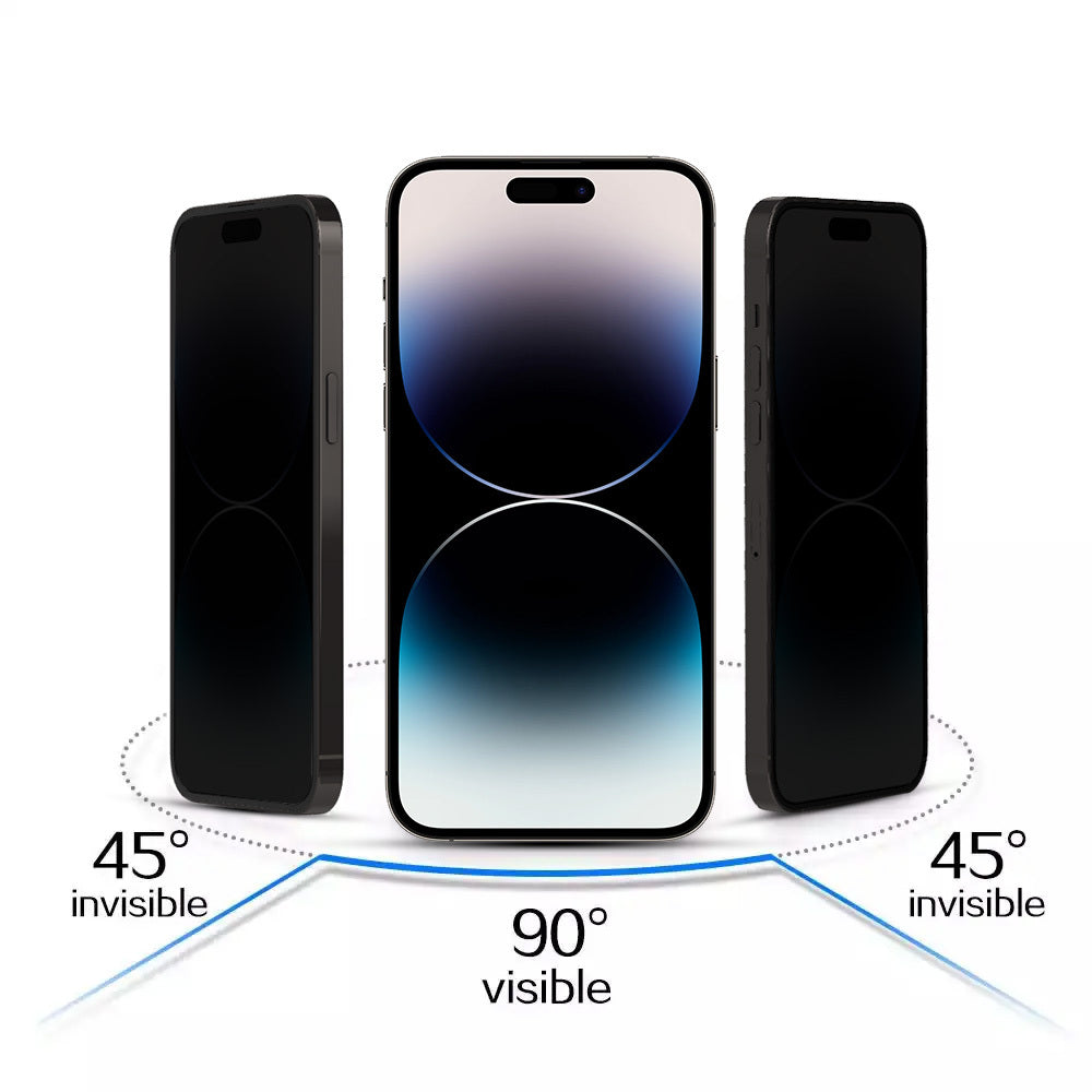 Privacy-Schutzfolie OEM Shield Screen für Samsung Galaxy S25 S931, gehärtetes Glas, Full Glue