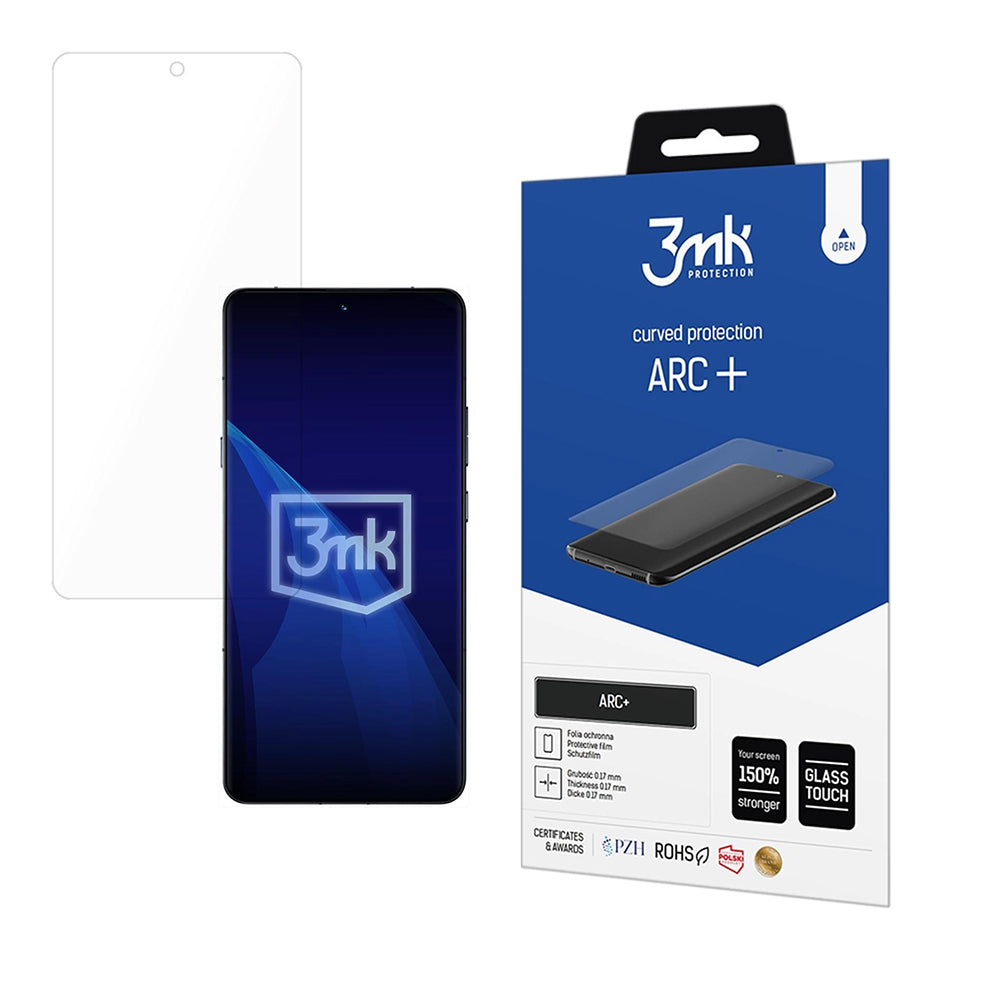 Film de protection Écran 3MK ARC+ pour Motorola Edge 70 Ultra / Signature, Plastique