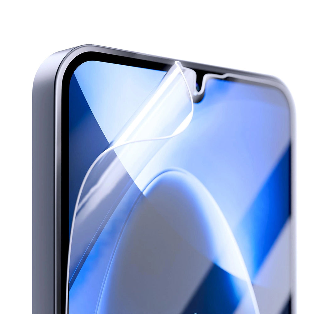 Film de protection d'écran 3MK FlexibleGlass pour Samsung Galaxy S24 Ultra S928, Verre Flexible, Collage Complet