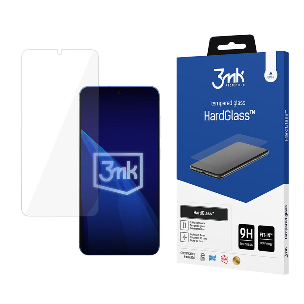 Schutzfolie 3MK HardGlass für Samsung Galaxy S26 Plus S947, Gehärtetes Glas, Vollverklebung
