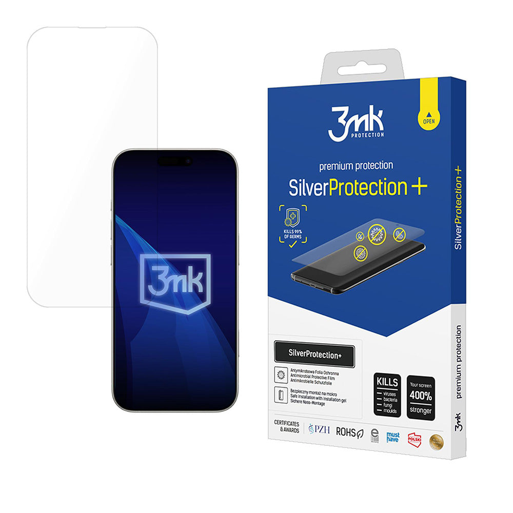 Film de protection écran 3MK Silver Protect+ pour Apple iPhone 17 Pro, Plastique