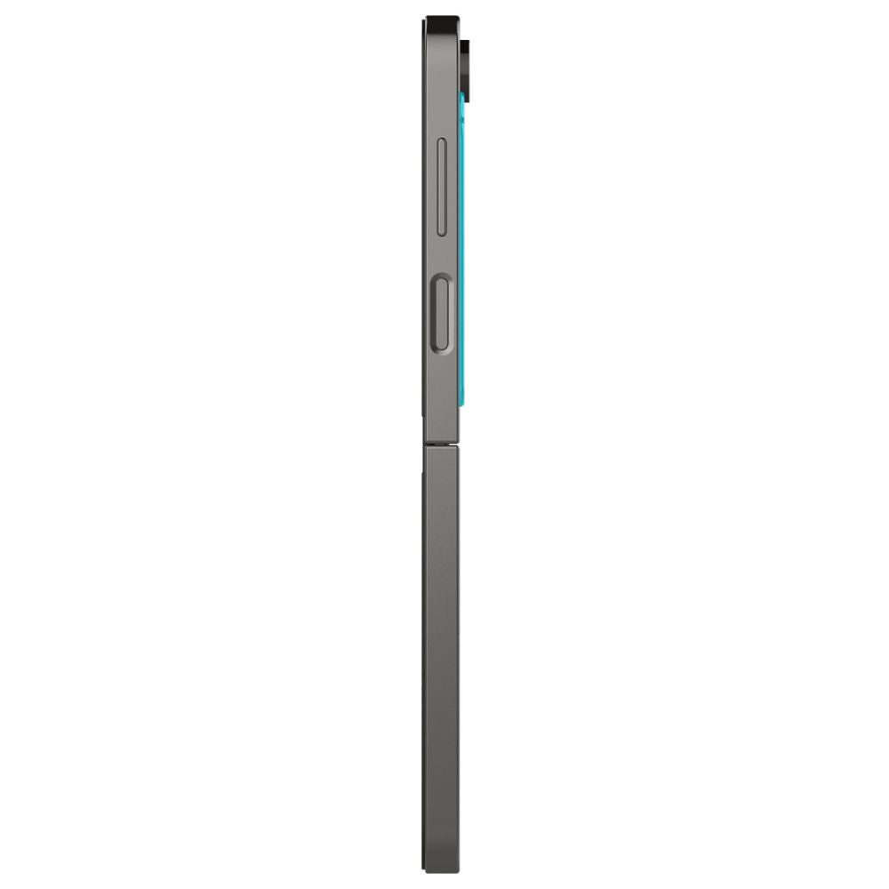 Schutzfolie Außenbildschirm Spigen GlastR EZ FIT für Samsung Galaxy Z Flip6 F741, Gehärtetes Glas, Vollkleber, Set 2 Stück AGL07972
