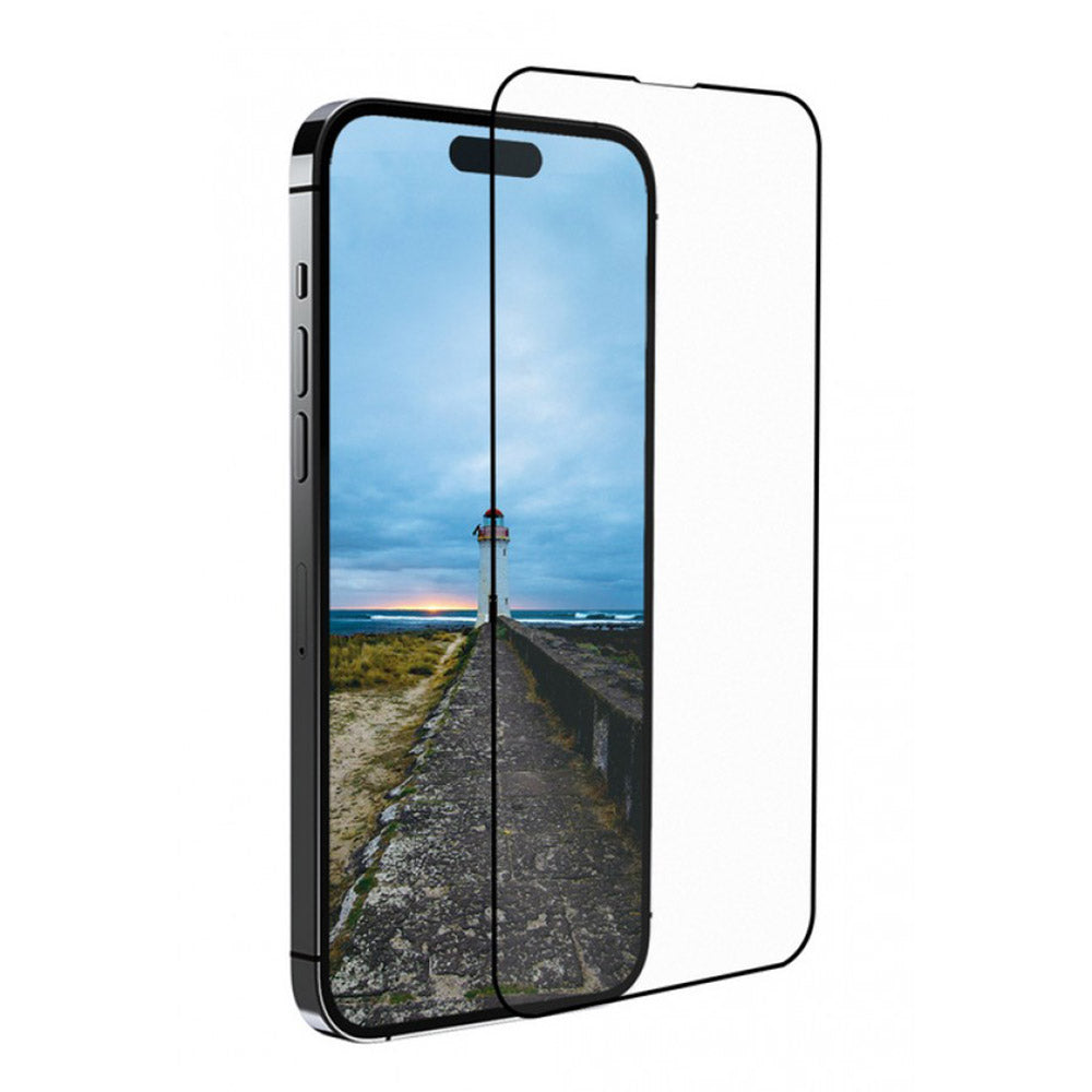 Film de protection écran Anank 5X Renforcé Anti Fissure pour Apple iPhone 17 Pro, Verre Trempé, Full Glue, 3D, Noir