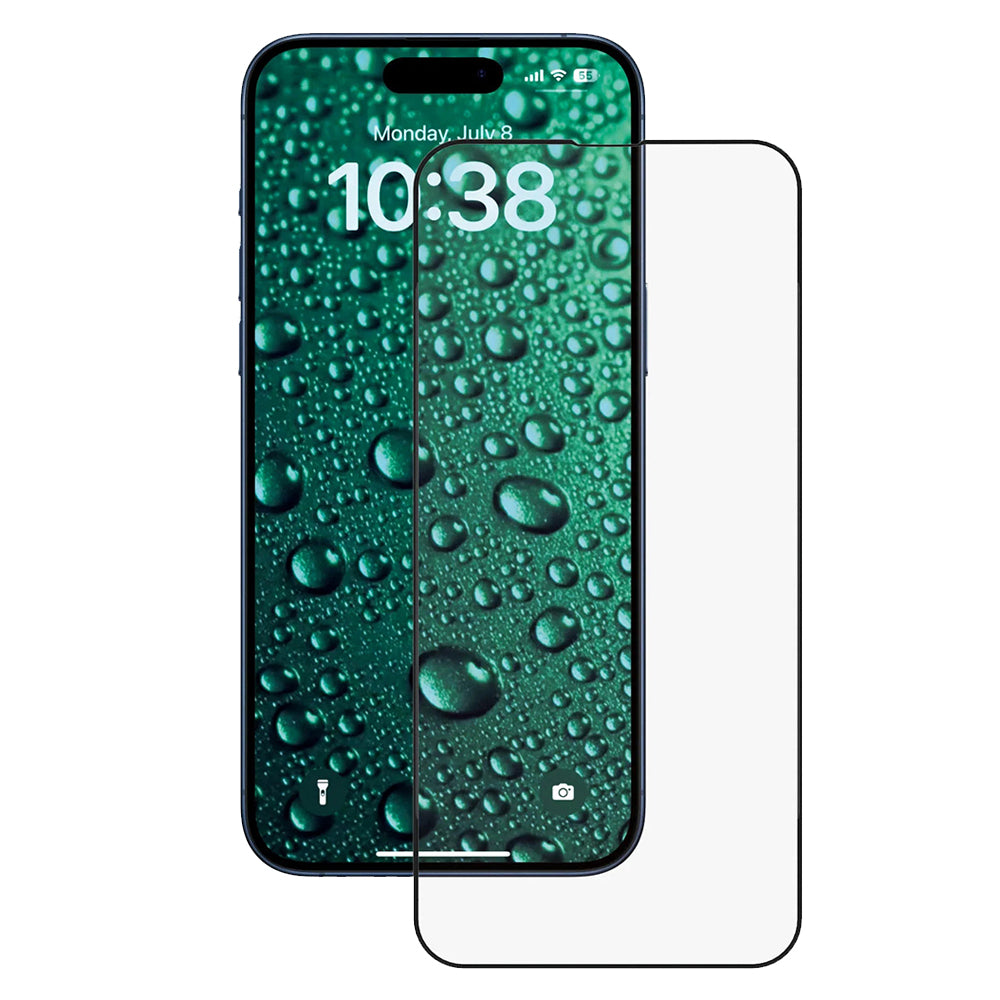 Film de protection écran Anank 5X Renforcé Invisible pour Apple iPhone 17 Air, Verre Trempé, Full Glue, 3D, Noir