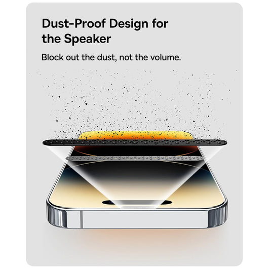 Schutzfolie Anank 5X Verstärkt für Apple iPhone 17, Gehärtetes Glas, Vollkleber, 2.5D, Schwarz