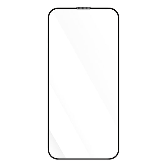 Blueo Anti-Reflective HD Screen Protector Film for Apple iPhone 14 Plus / 13 Pro Max, Tempered Glass, Full Glue, Black