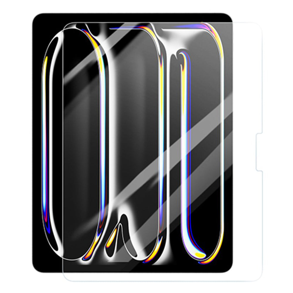 Film de protection d'écran Blueo HD pour Apple iPad Air 11 (2024), Verre trempé, Collage intégral