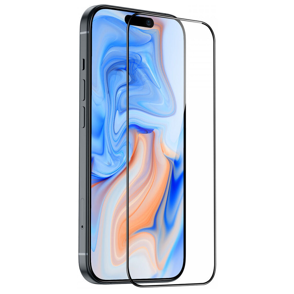 Film de protection d'écran ESR Armorite pour Apple iPhone 15 Plus, Verre Trempé, Full Glue, Noir