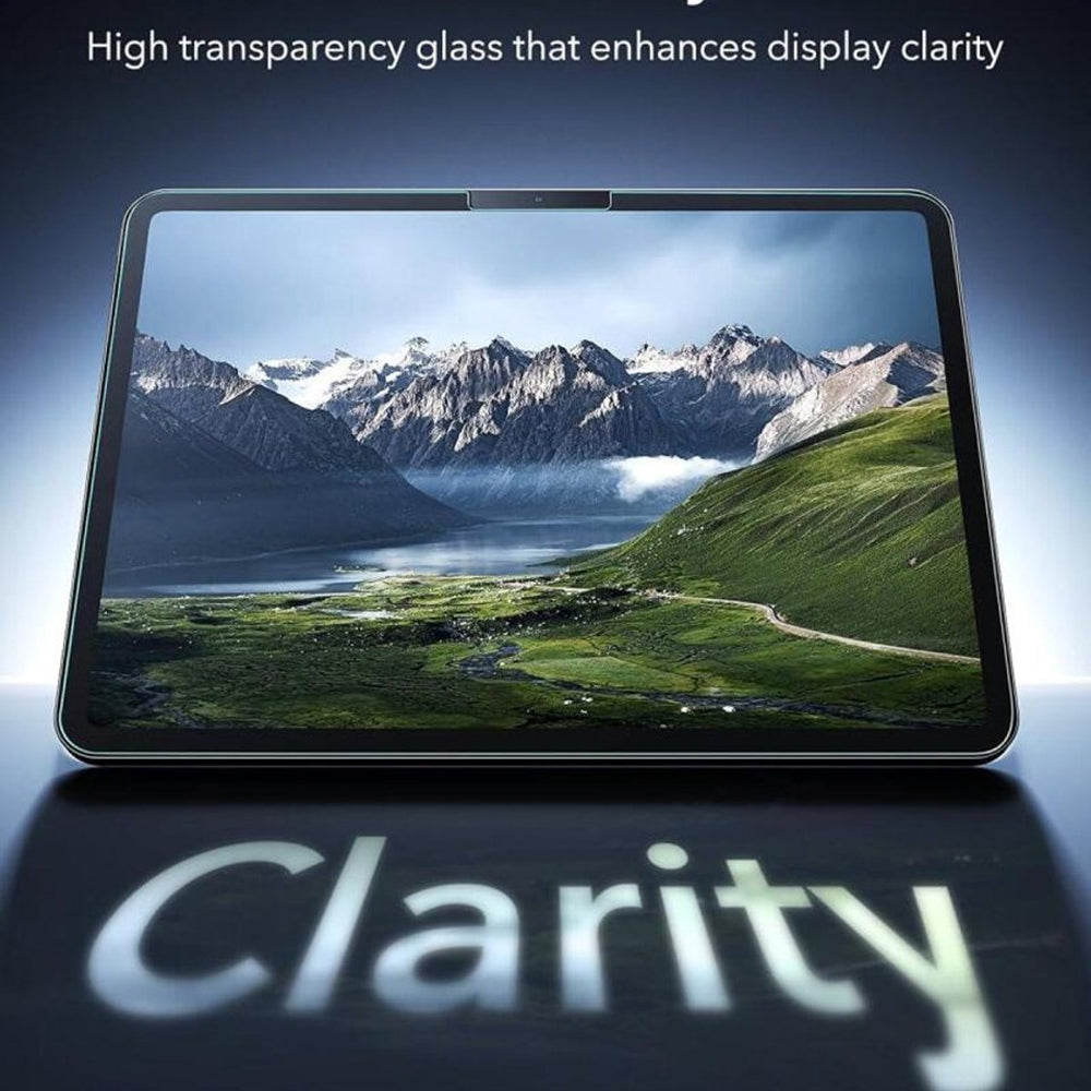 Film de protection d'écran ESR Armorite UltraFit pour Apple iPad Air 11 (2026) / Air 11 (2025), Verre trempé, Collage complet, Lot de 2 pièces