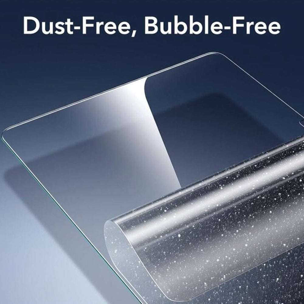 Film de protection d'écran ESR Armorite UltraFit pour Apple iPad Air 11 (2026) / Air 11 (2025), Verre trempé, Collage complet, Lot de 2 pièces