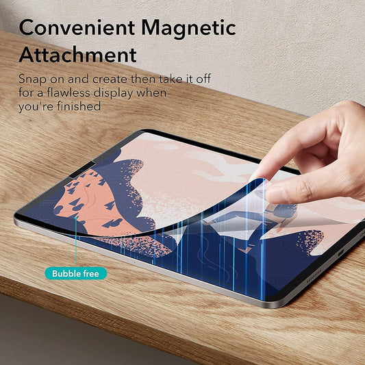 ESR Paper Feel Magnetic Displayschutzfolie für Apple iPad Air 13 (2026) / Pro 13 (2025), Kunststoff