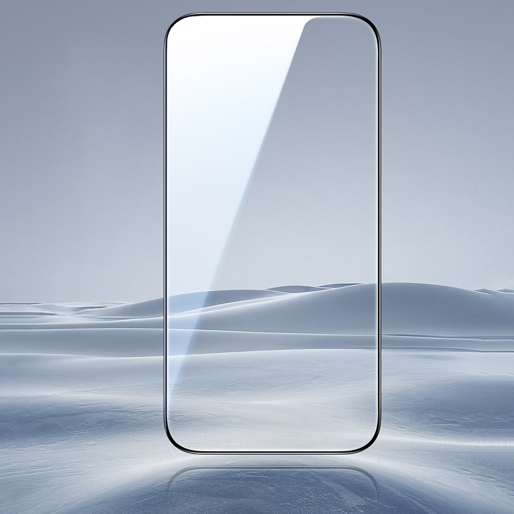 Film de protection écran ESR UltraFit pour Apple iPhone 17 / 16 Pro, Verre Trempé, Full Glue, Noir