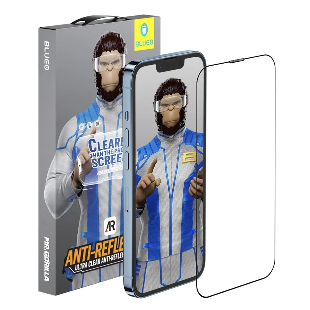 Film de protection écran extérieur Blueo Anti-Réfléchissant HD pour Samsung Galaxy Z Fold8 Ultra F971, Verre Trempé, Collage Complet, Noir