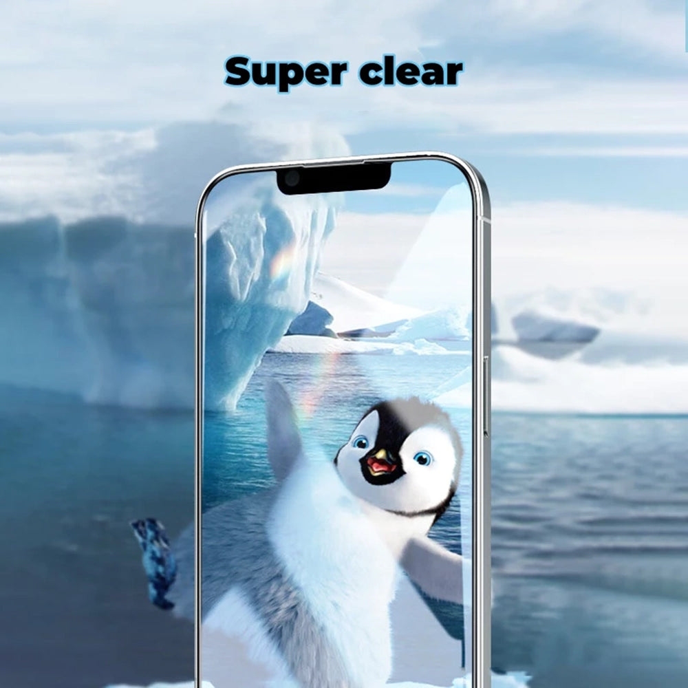 Film de protection Écran Mat Anank 5X Renforcé pour Apple iPhone 17 Pro, Verre Trempé, Full Glue, 2.5D, Noir