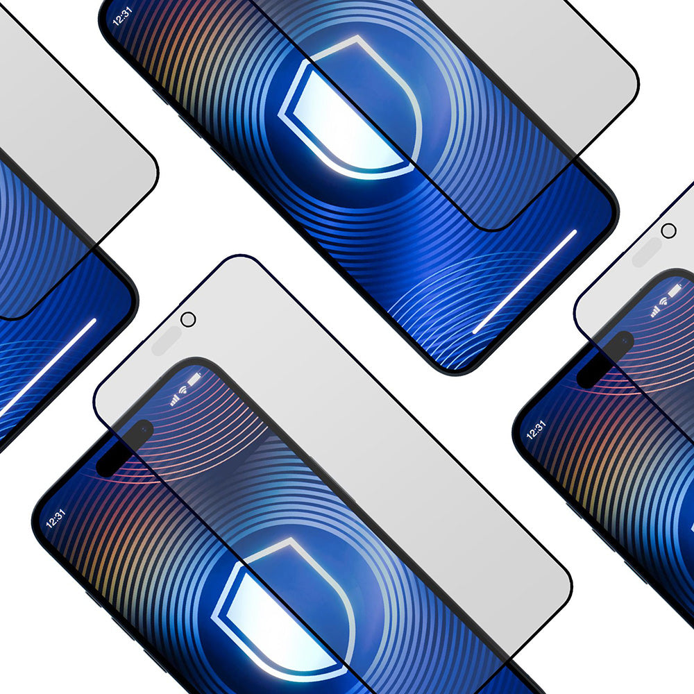 Film de protection Écran Matte Privacy 3MK HardGlass Max pour Apple iPhone 17 Pro Max, Verre Trempé, Full Glue