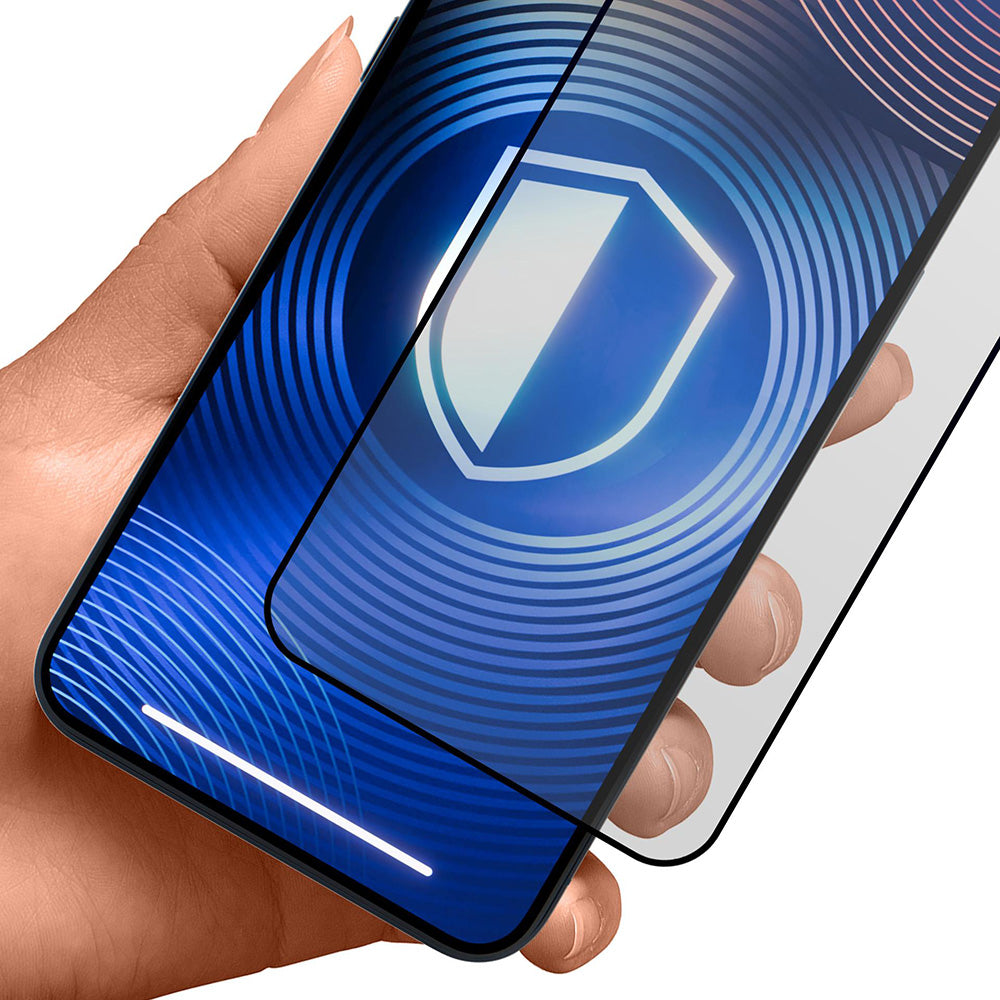 Film de protection Écran Matte Privacy 3MK HardGlass Max pour Apple iPhone 17 Pro Max, Verre Trempé, Full Glue