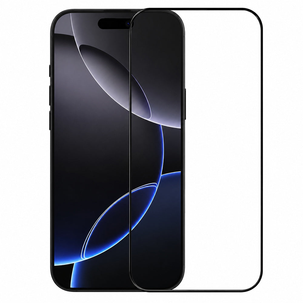 Nillkin CP+ Pro Displayschutzfolie für Apple iPhone 16 Pro, gehärtetes Glas, Vollkleber, schwarz