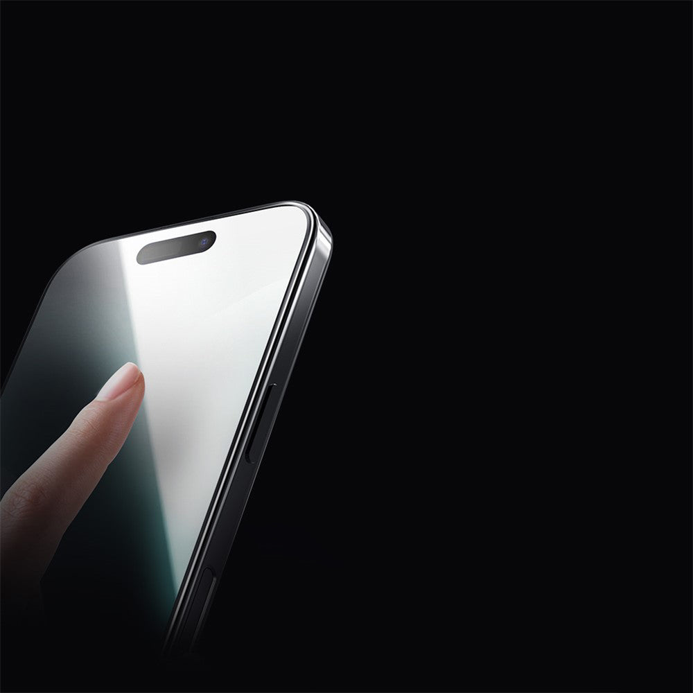 Nillkin CP+ Pro Displayschutzfolie für Apple iPhone 16 Pro, gehärtetes Glas, Vollkleber, schwarz