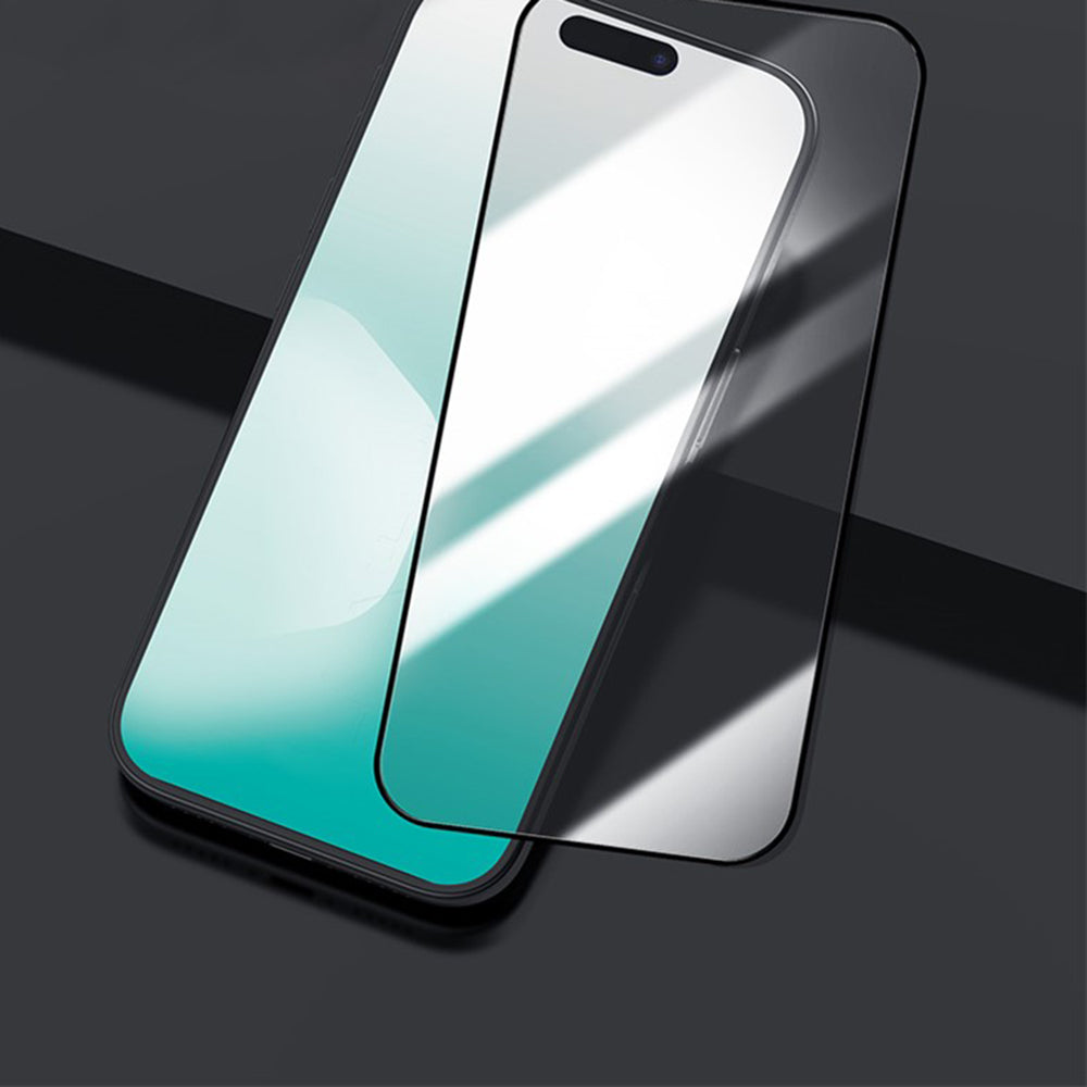 Nillkin CP+ Pro Displayschutzfolie für Apple iPhone 16 Pro, gehärtetes Glas, Vollkleber, schwarz
