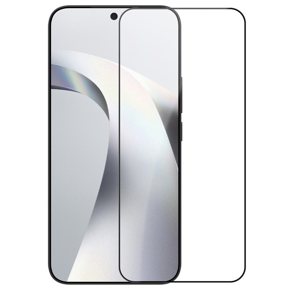 Nillkin CP+ Pro Displayschutzfolie für Xiaomi 17T Pro, gehärtetes Glas, Vollkleber, schwarz