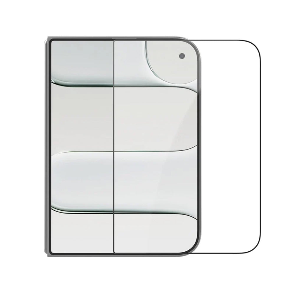Film de protection d’écran extérieur Nillkin CP+ Pro avec applicateur pour Apple iPhone Duo, verre trempé, adhésif intégral, noir