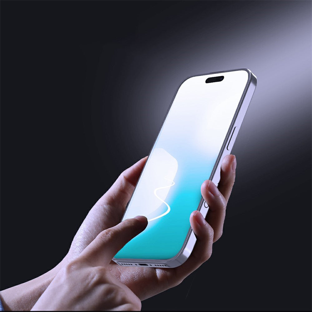 Film de protection d'écran Nillkin H+ Pro avec applicateur pour Apple iPhone 17, Verre trempé, Collage intégral
