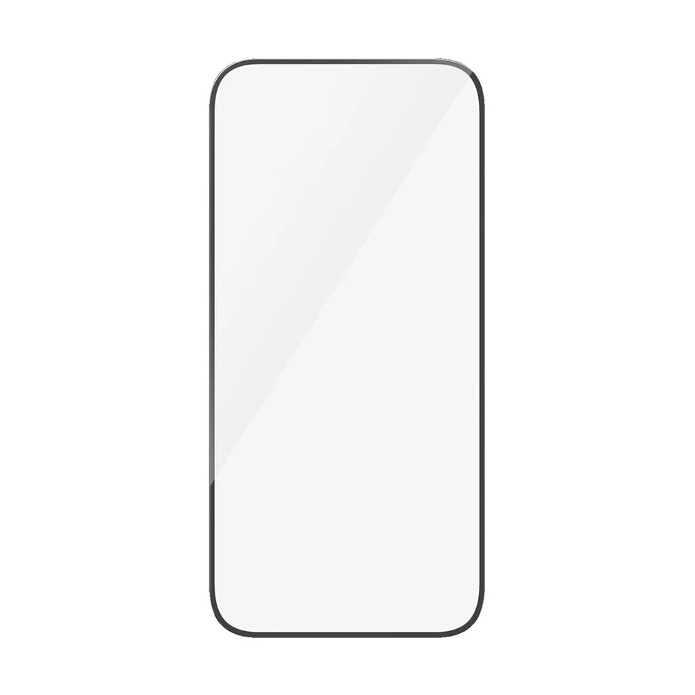 Film de protection d'écran PanzerGlass Ultra-Wide Fit pour Apple iPhone 16 Pro Max, Verre Trempé, Full Glue, Noir