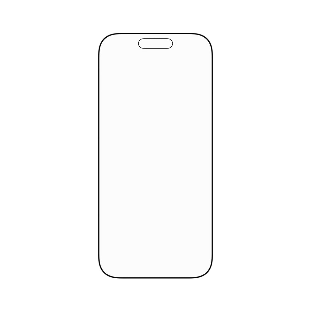 Film de protection d'écran PanzerGlass Ultra-Wide Fit Stealth Fastfit pour Apple iPhone 17 Pro, Verre Trempé, Full Glue, Noir