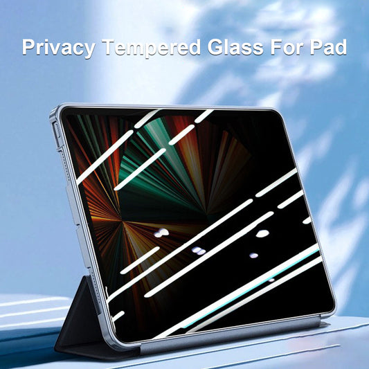 Privacy-Schutzfolie Lito Classic für Apple iPad Air 11 (2026) / Air 11 (2025), gehärtetes Glas, Full Glue, 2.5D