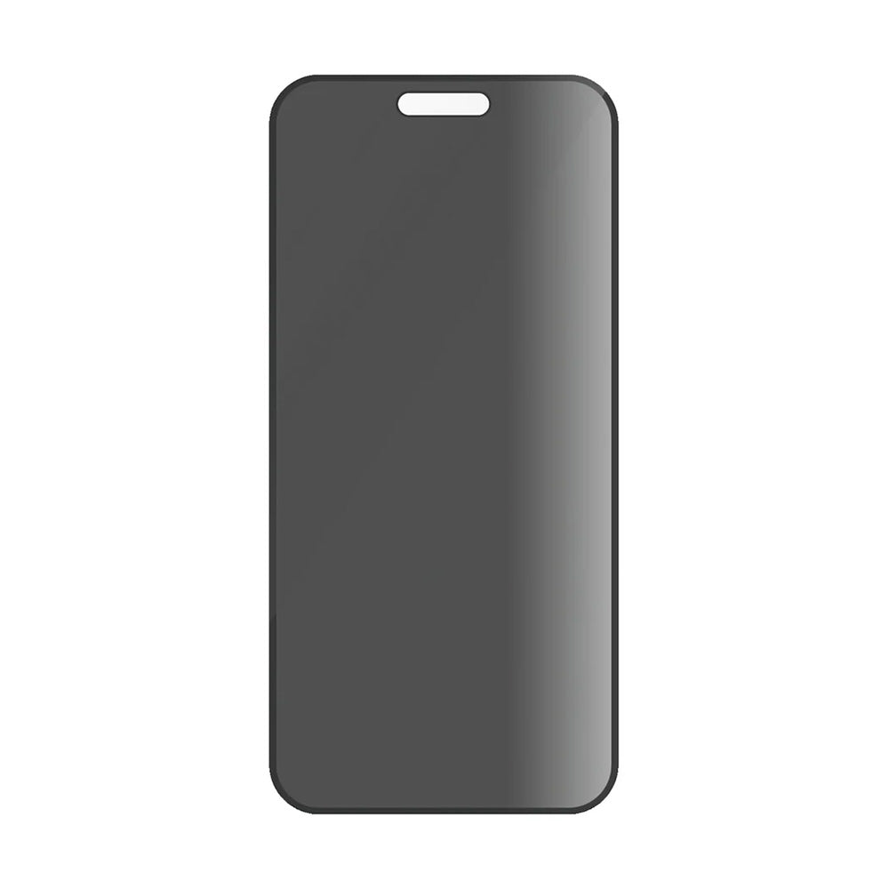 Schutzfolie Privacy PanzerGlass Ultra-Wide Fit EasyAligner für Apple iPhone 16 / 15, gehärtetes Glas, Full Glue
