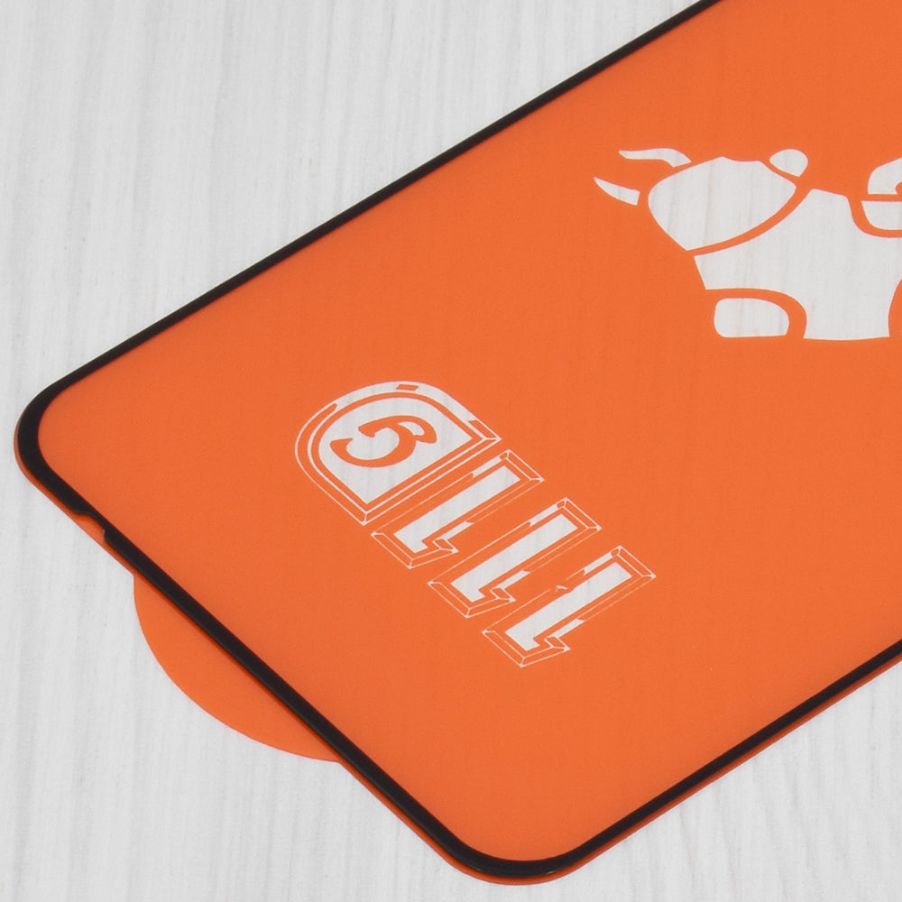 Film de protection d'écran Techsuit pour Xiaomi Poco M6 4G / Redmi 13 / 12 5G / 12, Verre trempé, Full Glue, 111D, Noir