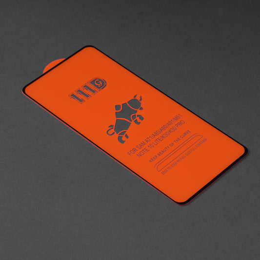 Film de protection d'écran Techsuit pour Xiaomi Redmi Note 10 Pro Max / Note 10 Pro, Verre trempé, Full Glue, 111D, Noir