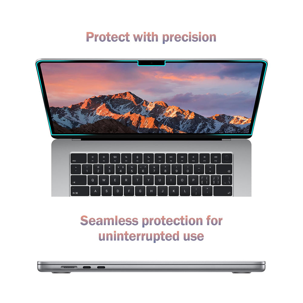 Film de Protection Écran Anti Lumière Bleue Techsuit VisionProX pour Apple MacBook Air M3 13 pouces (2024), Plastique