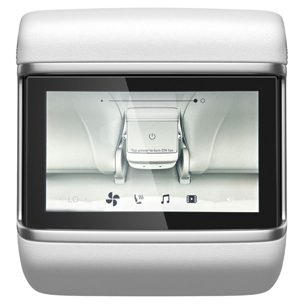 Schutzfolie Spigen GlastR Slim Anti-Glare für Real Touchscreen Tesla X / S (2022 - 2021), Gehärtetes Glas, Schwarz