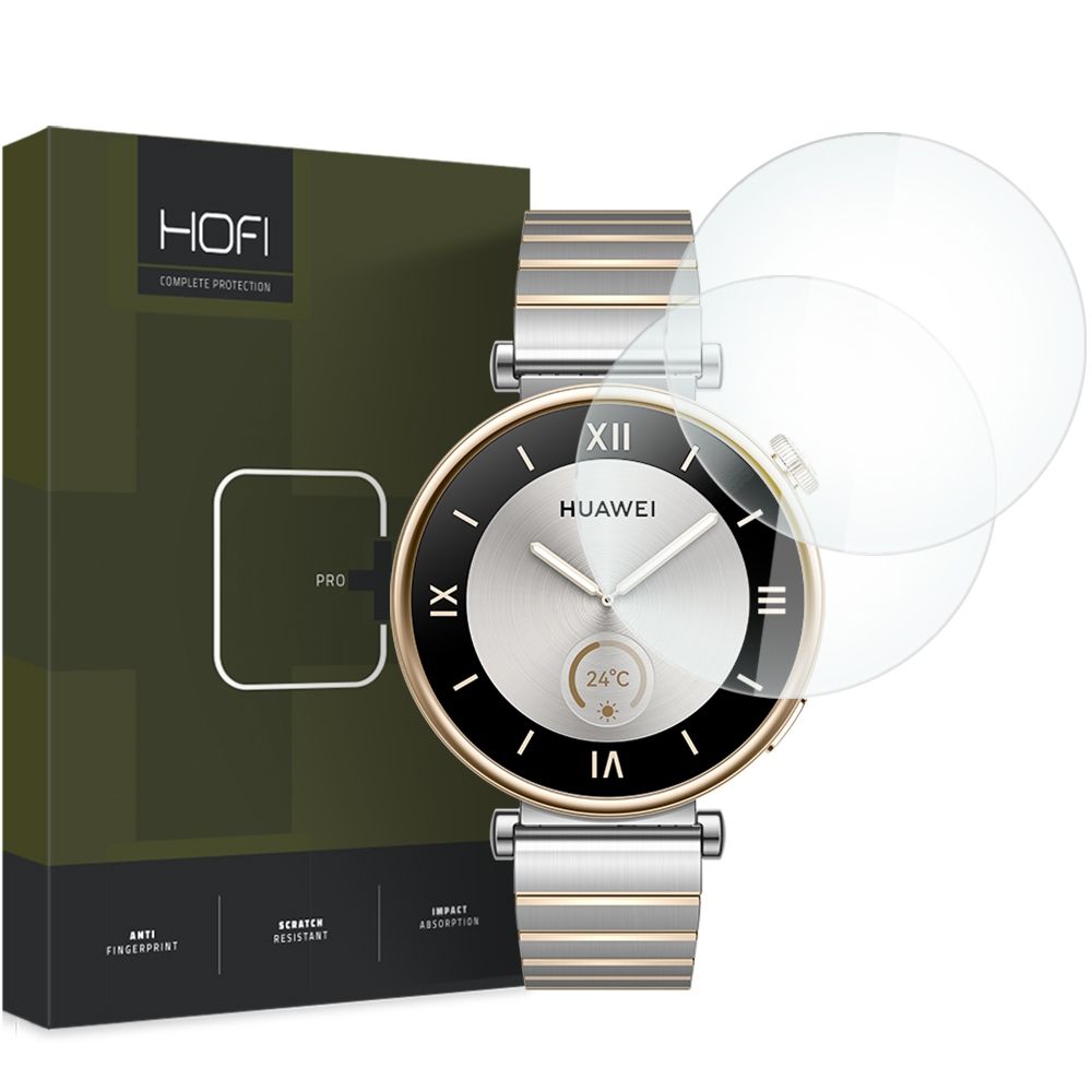 HOFI PRO+ Panzerglas für Huawei Watch GT 4 41mm | 2er Set | 9H
