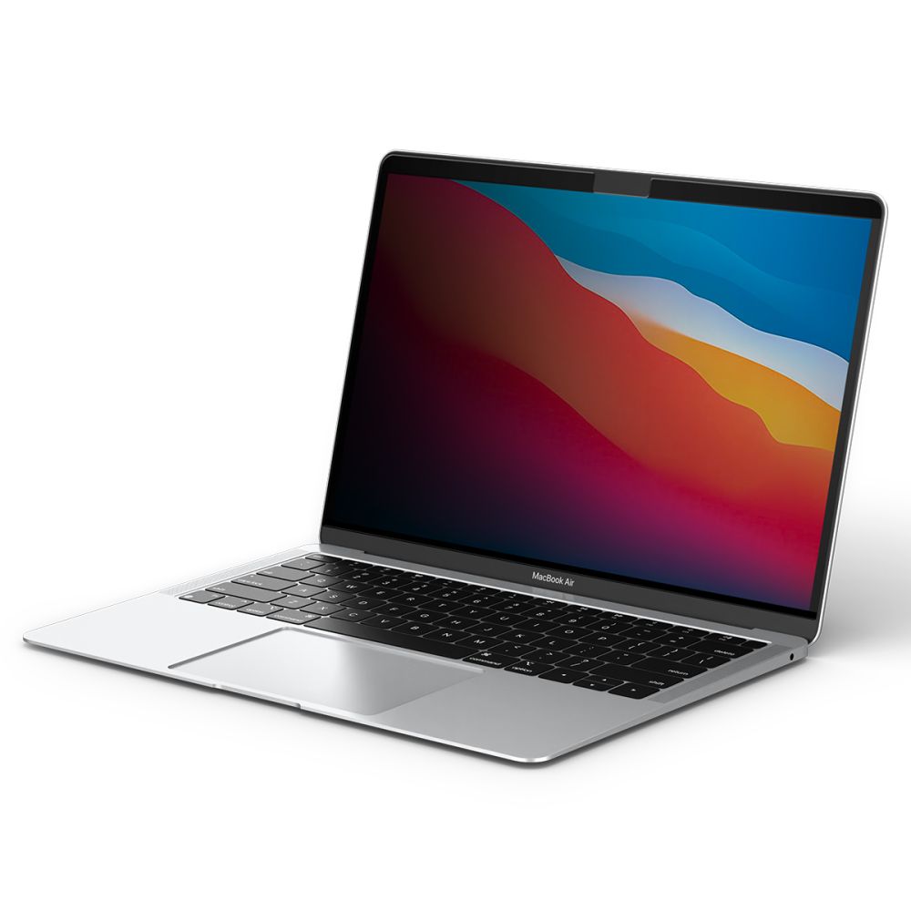 Film de Protection de Confidentialité Spigen Safe View Magnétique pour Apple MacBook Air M3 13 pouces (2024) / (2022), Plastique AFL06253