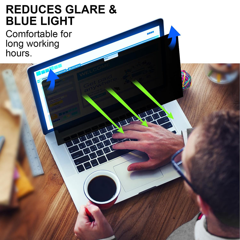 Film de Protection d'Écran Privacy Techsuit VisionProX Magnétique pour Apple MacBook Pro 14 pouces (2024), Plastique
