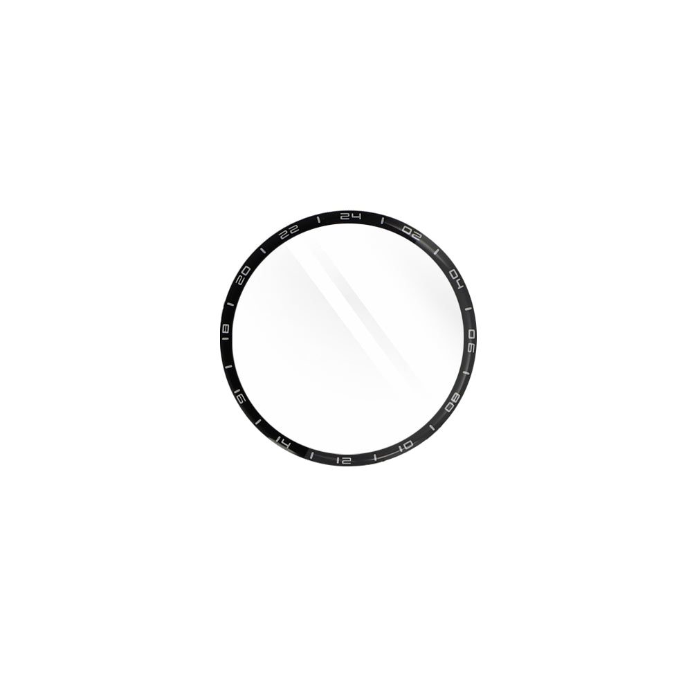 Film de protection Techsuit Nano Flex pour Huawei Watch GT 6 Pro, Set de 2 pièces, Plastique, Noir