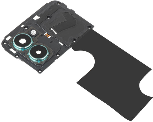 Vitre Caméra Arrière - Flash - Cadre Intérieur - Antenne NFC HMD Pulse Pro, avec Cadre, Vert (Glacier Green), Service Pack 286954437