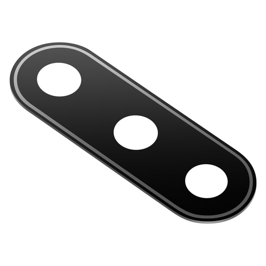 Verre de l'appareil photo arrière de Nokia 2.4, noir