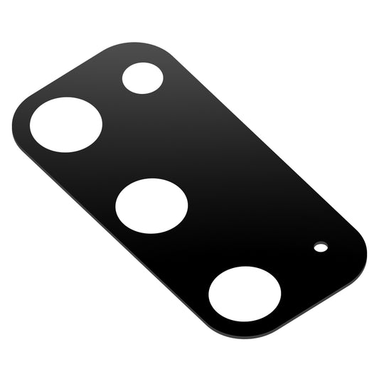 Vitre de l'appareil photo arrière Samsung Galaxy S20 G980, Noir