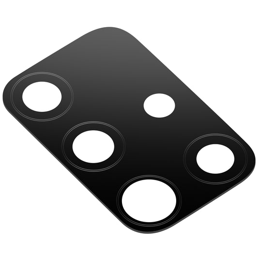 Vitre de la caméra arrière Samsung Galaxy A71 A715, Noir, Service Pack GH64-07655A