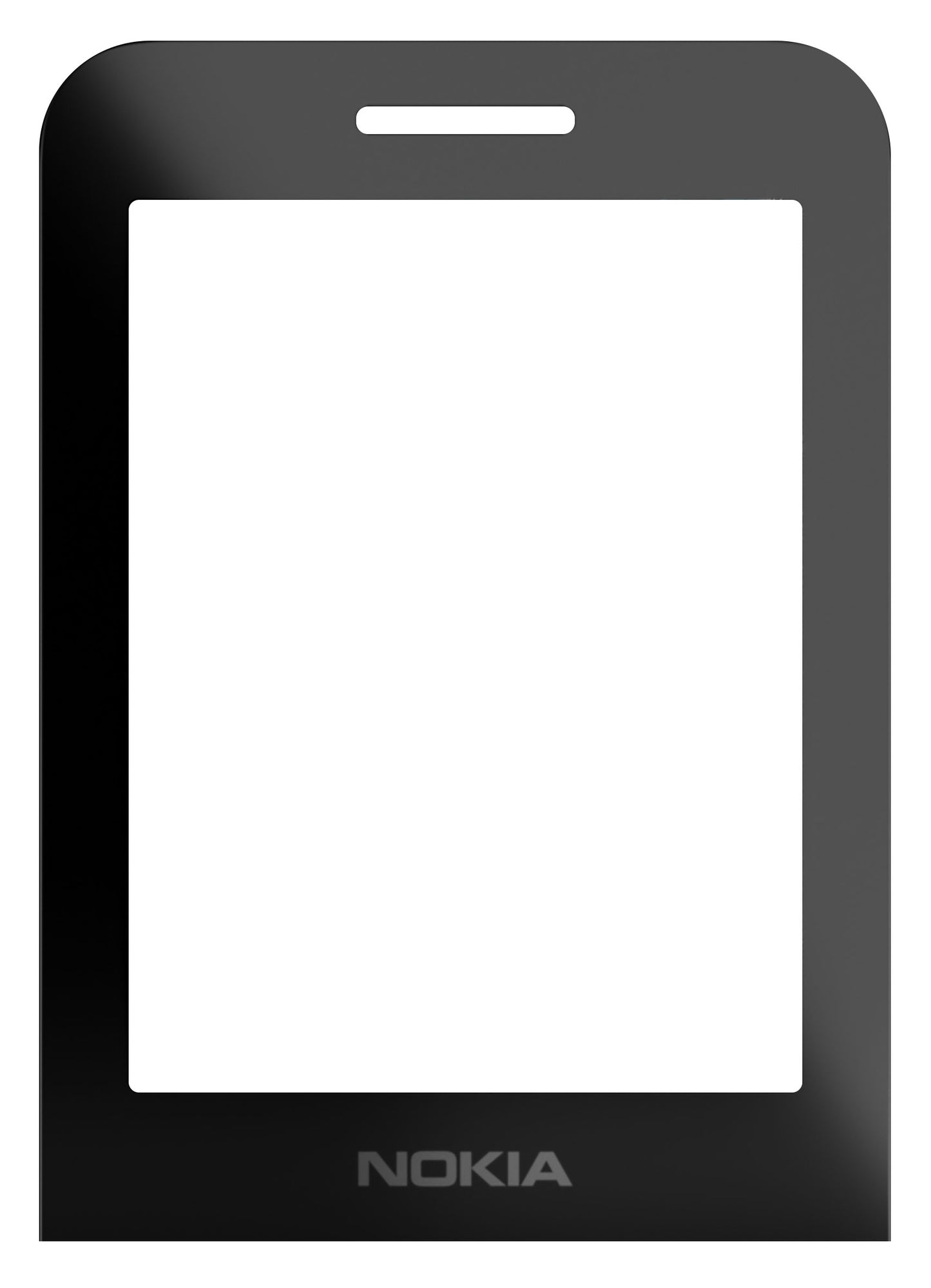 Hauptobjektiv für Nokia 225 4G (2024), Schwarz