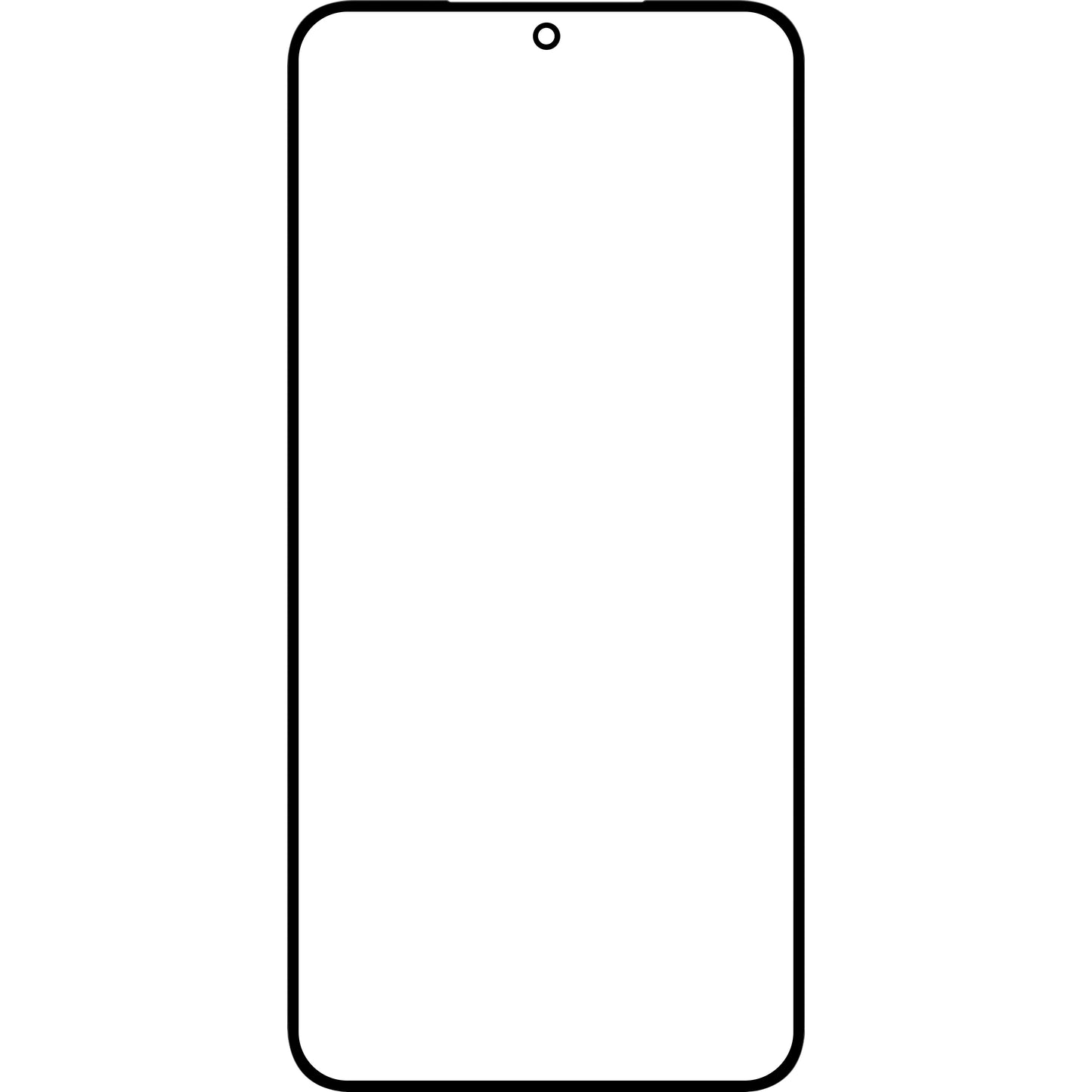 Verre d'écran + OCA Forward Shield pour Samsung Galaxy S22 5G S901, Noir